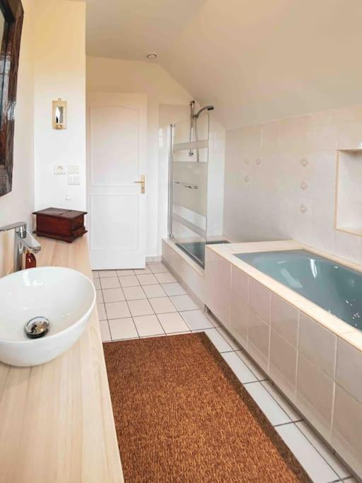 Grande Maison Chaleureuse Avec Vue Mer Imprenable Кріель-сюр-Мер Екстер'єр фото